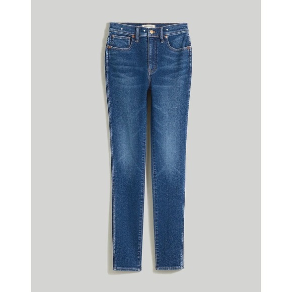 Madewell 10" High Rise Skinny Jeans Smithley Wash - Picture 3 of 10